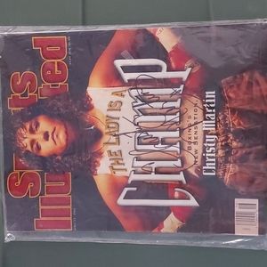 Signed sports lustrated magazine